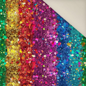 HOLOGRAPHIC RAINBOW wz. 1- Polster- Velours