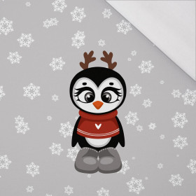 WINTER ANIMALS wz.7  - panel (60cm x 50cm) SINGLE JERSEY 