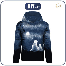 CLASSIC DAMEN HOODIE (POLA) - WINTER BEARS WZ.1 - Nähset