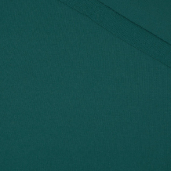 Sommersweat nicht angeraut - DARK TEAL (D-41)