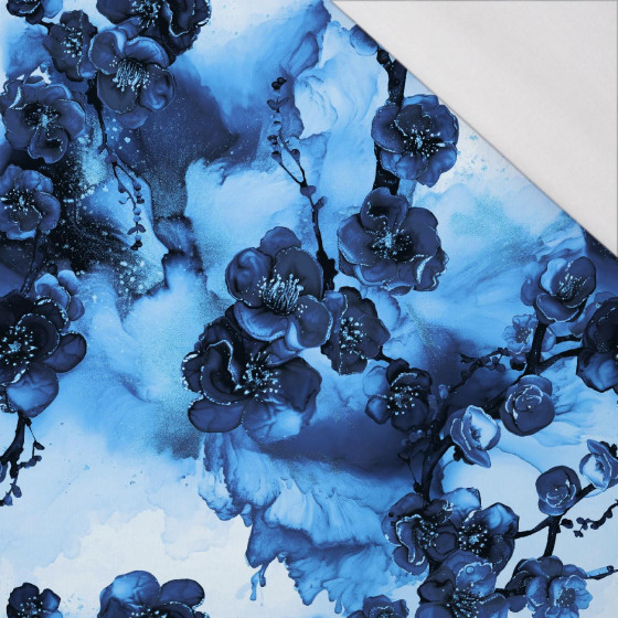 ALCOHOL PASTEL INK wz.7 navy - Single Jersey