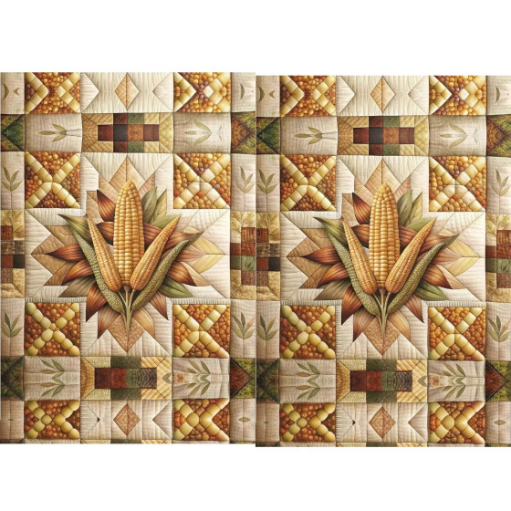 BATIK WZ. 2 - panel 71cm x 100cm/ 2szt.