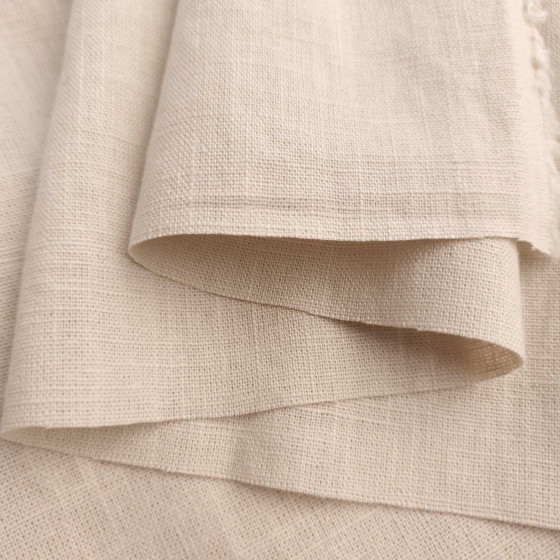 Ramie mit Baumwolle - BEIGE