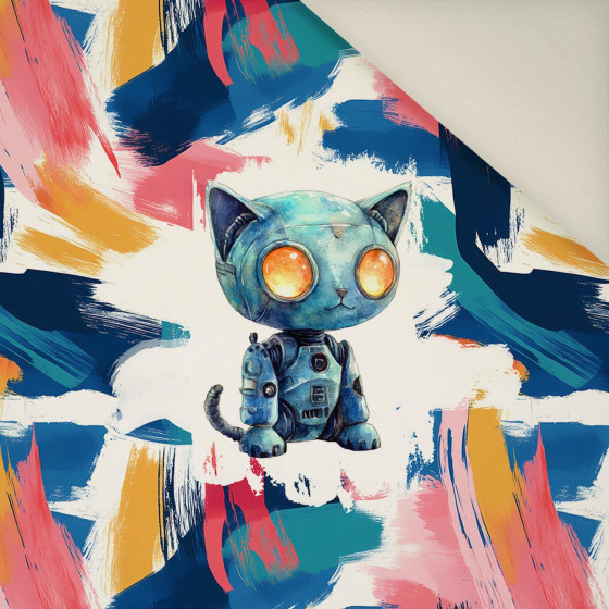 CAT PROTON - Panel (60cm x 50cm)  Polster- Velours