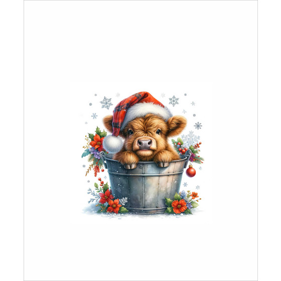 Christmas animal wz. 2 - panel (60cm x 50cm)