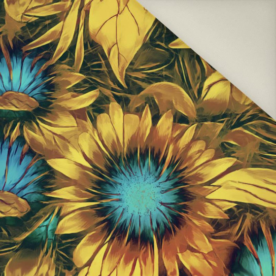 SONNENBLUMEN Ms. 1- Polster- Velours