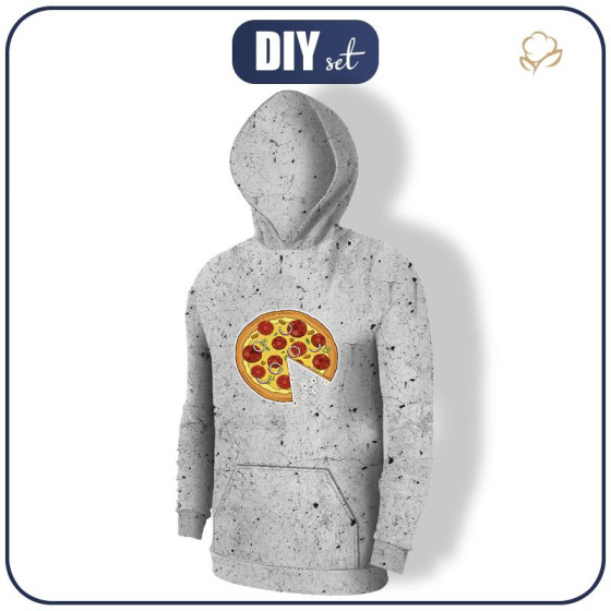 HERREN HOODIE (COLORADO) - PIZZA - Nähset 