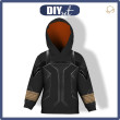 KINDER HOODIE (ALEX) - SUPERHERO M. 1 - Nähset