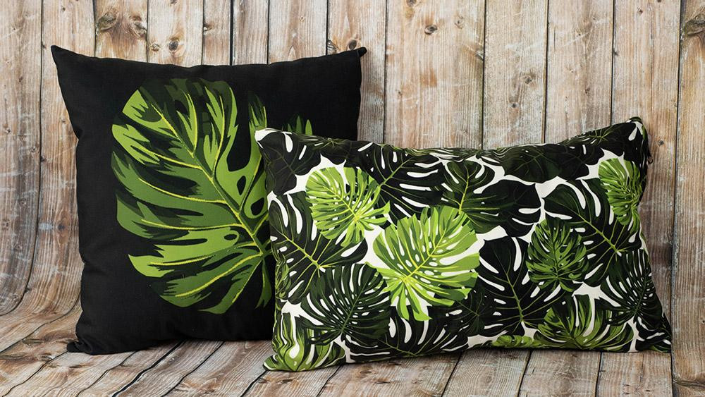 DECORATIVE PILOWS - MONSTERA 2.0