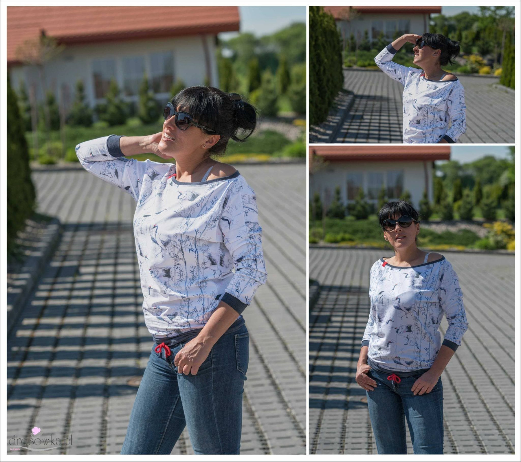 CRANES - looped knit SP250
