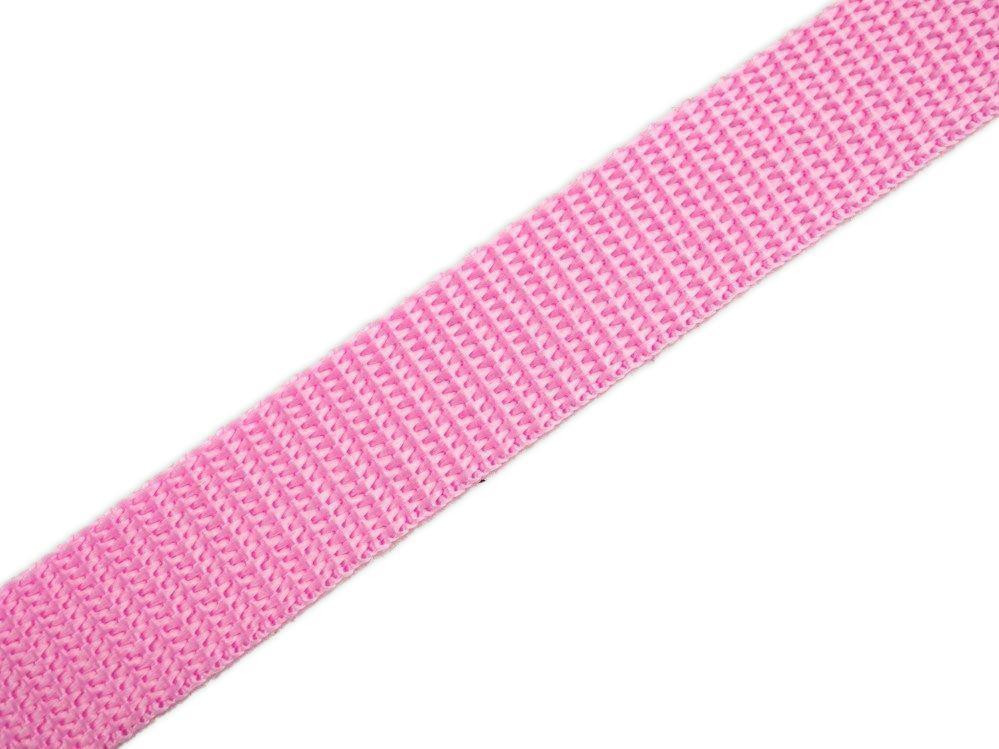 Webbing tape - pink / Choice of sizes