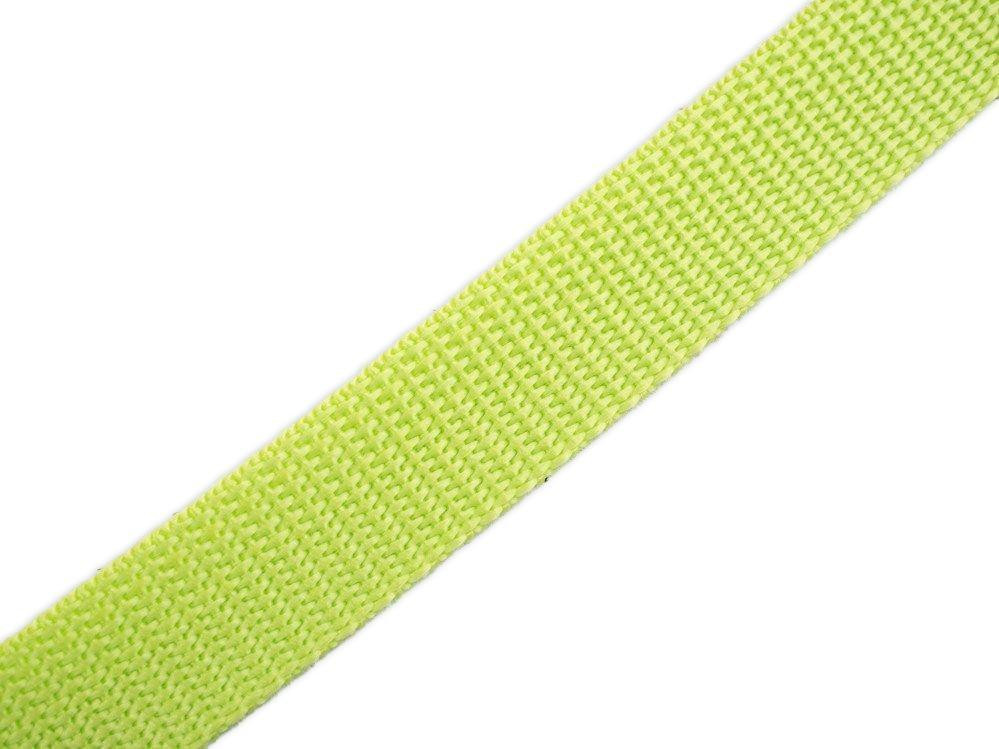 Webbing tape - lime / Choice of sizes