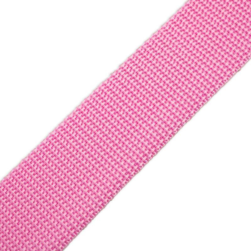 Webbing tape - pink / Choice of sizes
