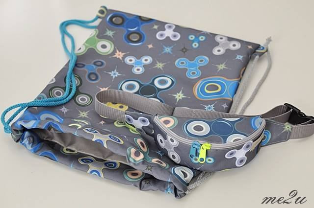 SPINNERS / grey - Waterproof woven fabric