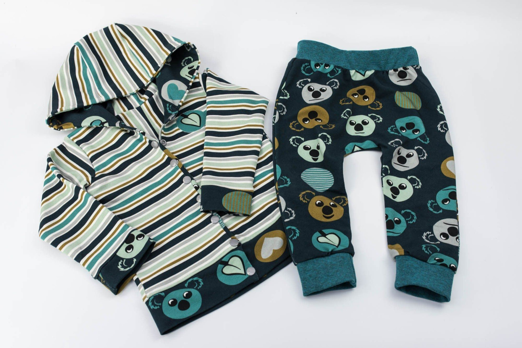 KOALA / mint - Viscose jersey WE210