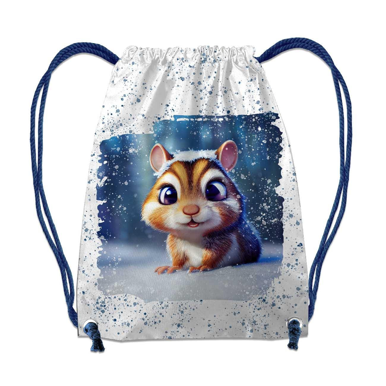 GYM BAG - ANIMATED SQUIRREL - sewing set