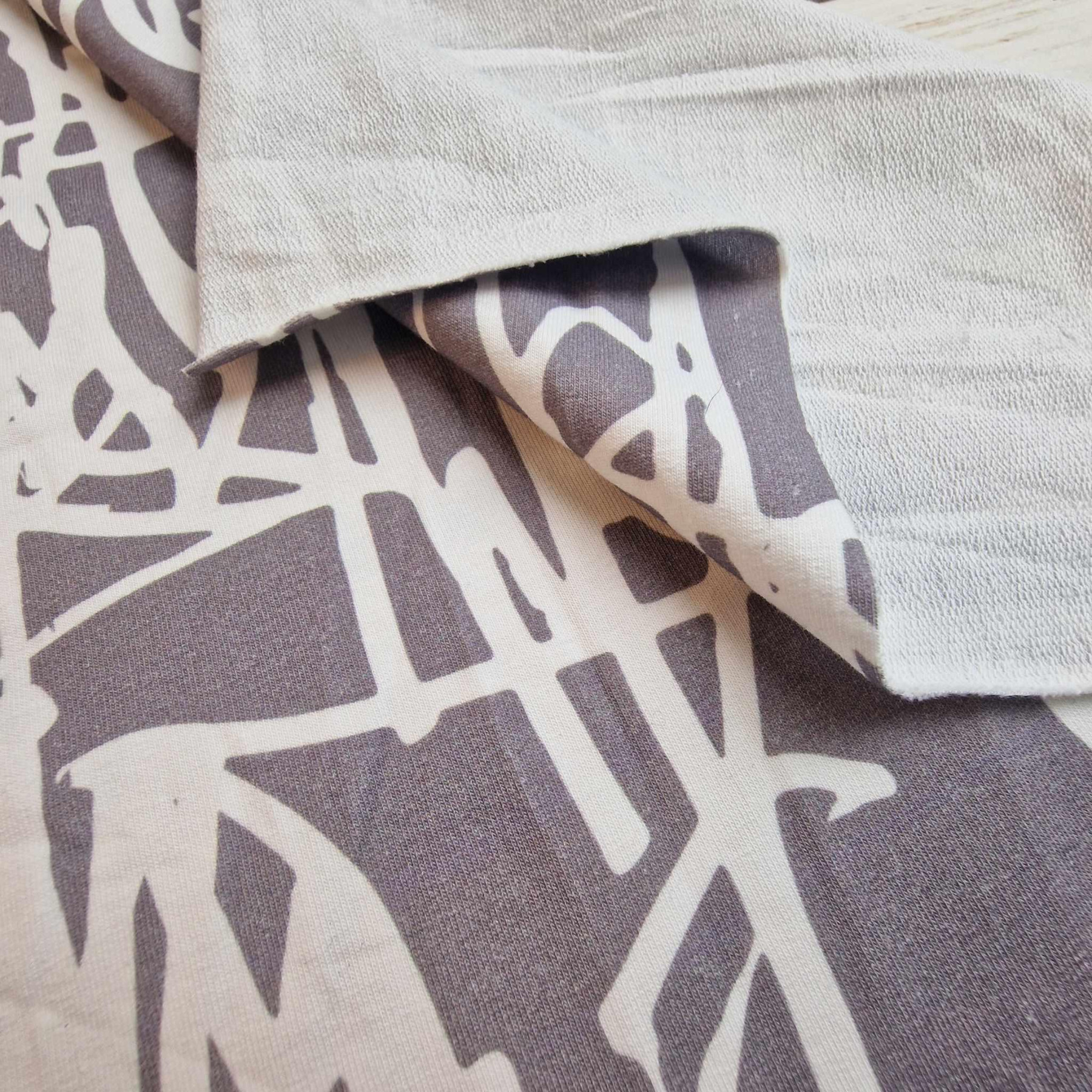 SIGNS 2 - looped knit fabric