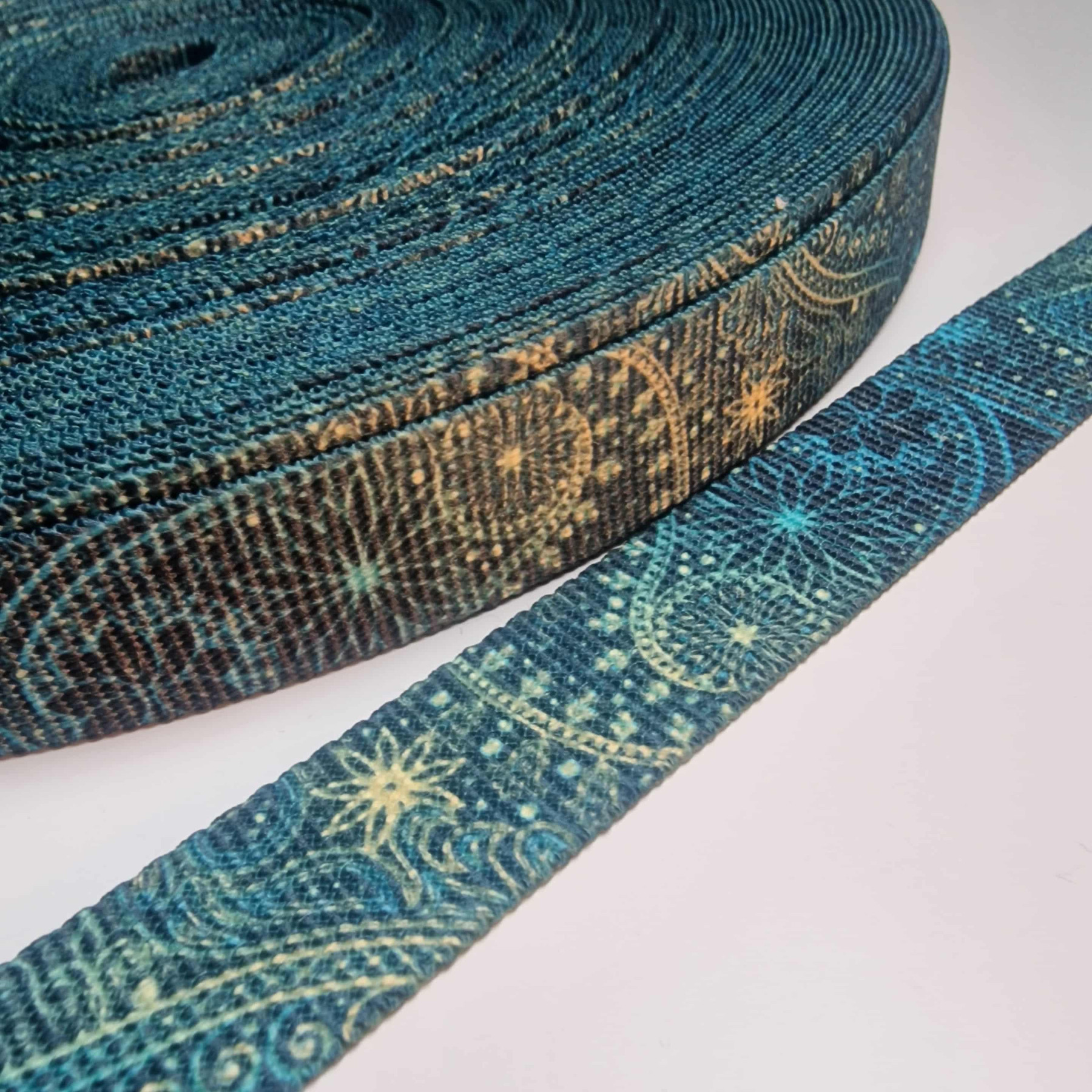 Webbing Tape with Print 25mm -  MEHNDI 2.0