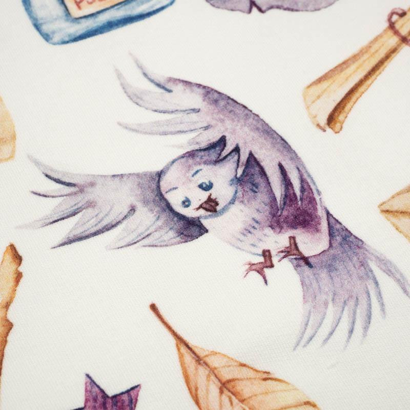 MAGIC WORLD pat. 3 (MAGIC SCHOOL) - looped knit fabric