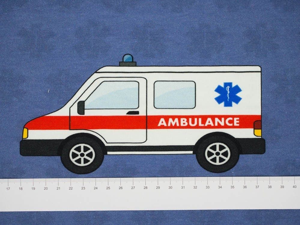 AMBULANCE - panel, looped knit PE240