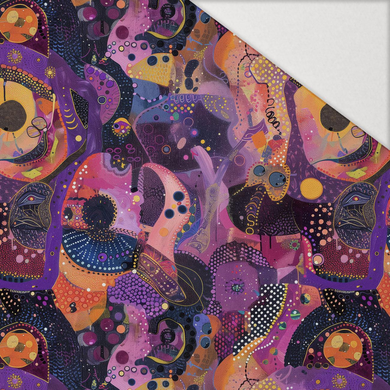 ABSTRACTION WZ.41 - Hydrophobic brushed knit