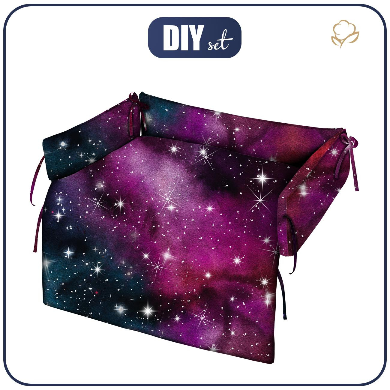 ANIMAL BED - WATERCOLOR GALAXY PAT. 8 - sewing set