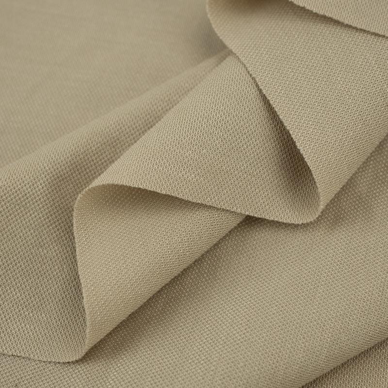 BEIGE - Viscose knit fabric lacoste type 170g