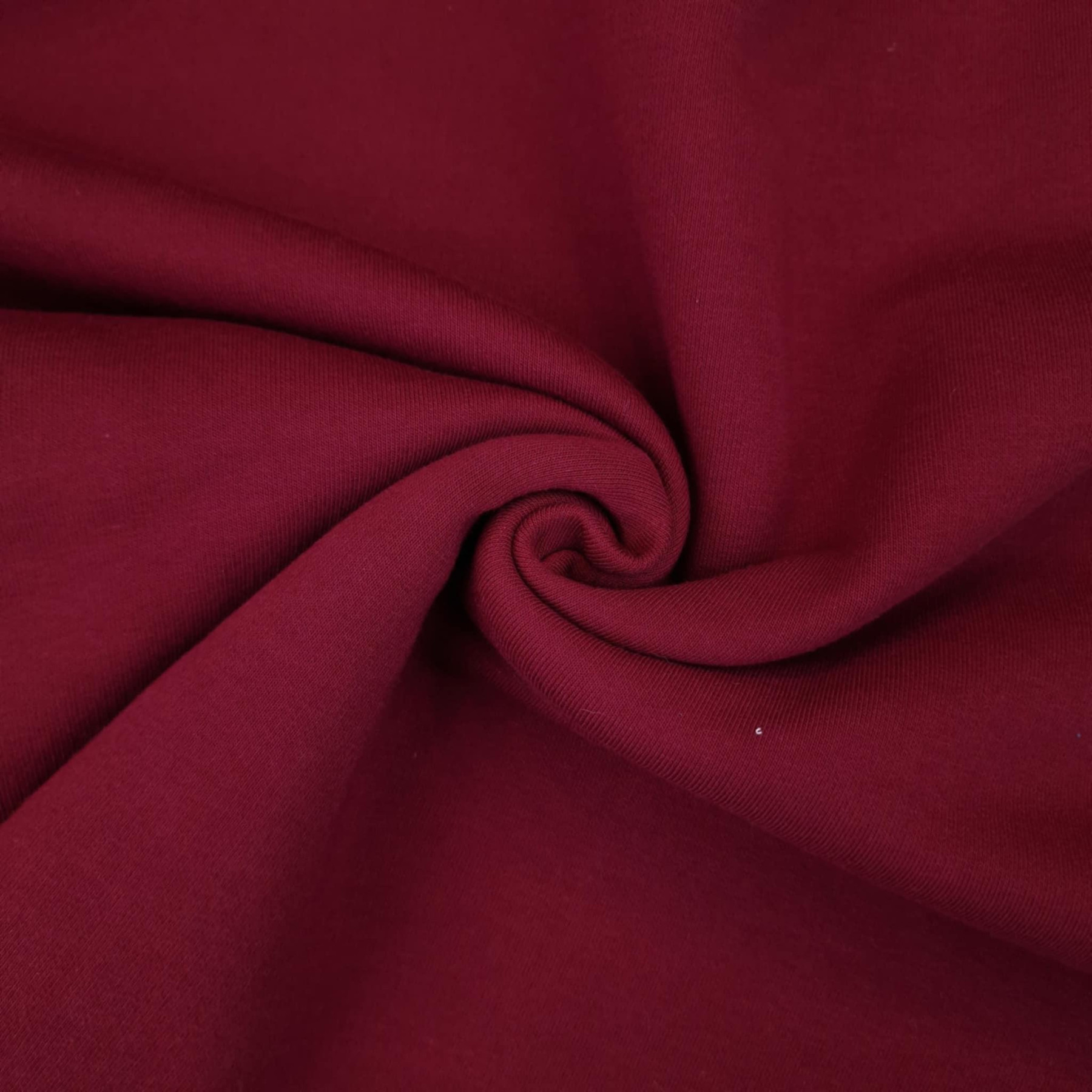 Thick brushed sweatshirt D300 - MAROON (D-31)