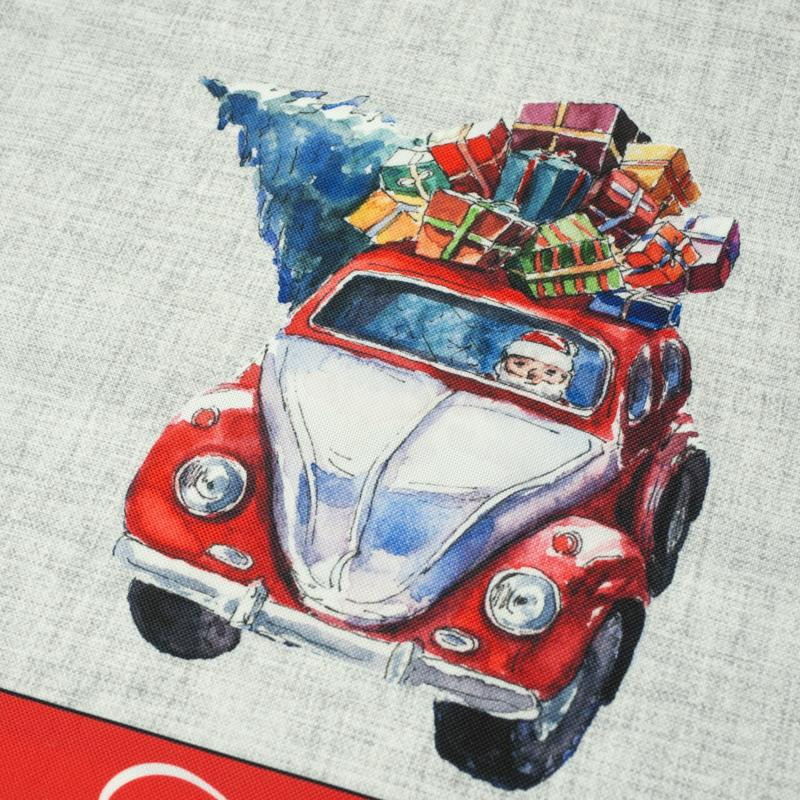 SANTA’S CART - panel Waterproof woven fabric DE