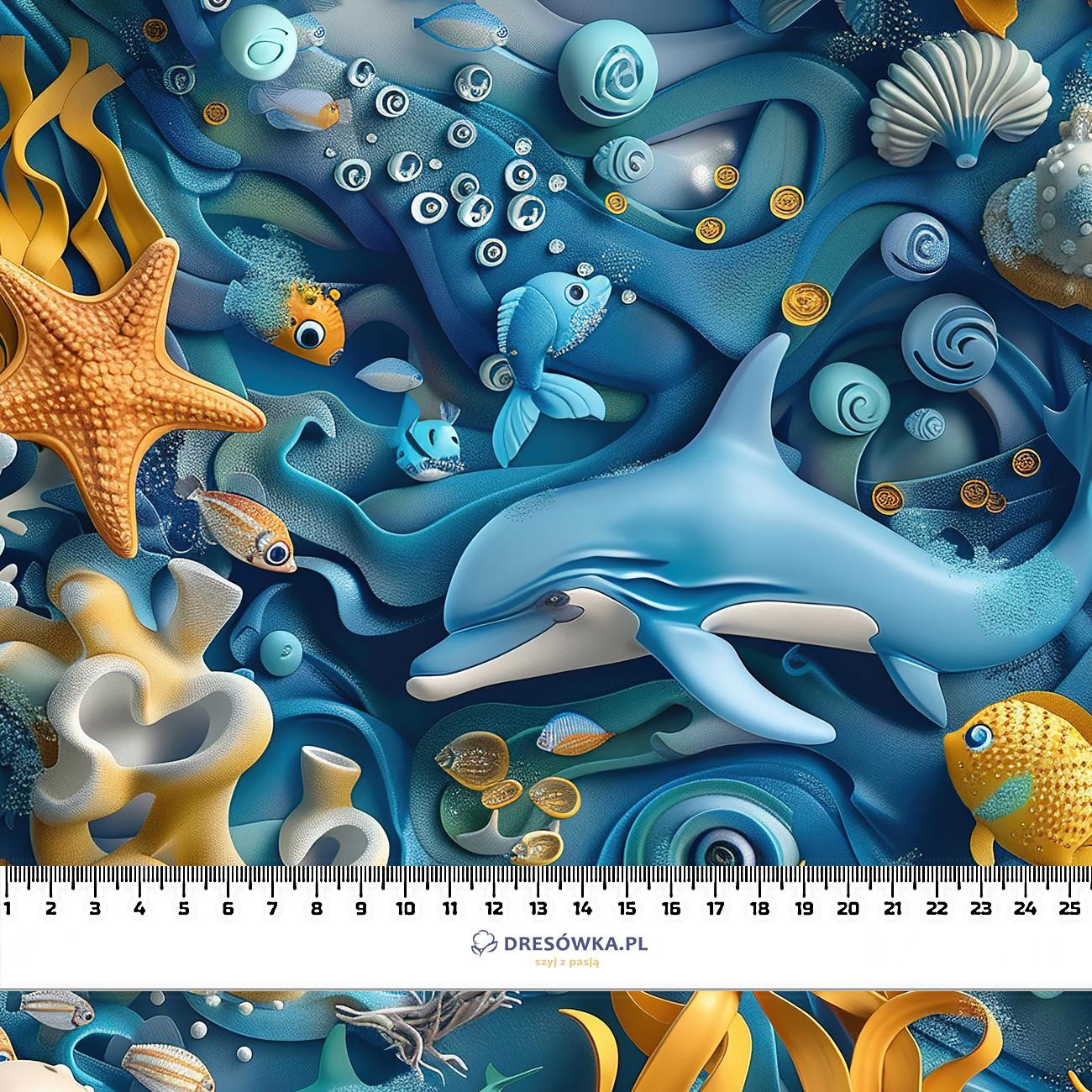 By the Sea Wz. 7 - Waterproof woven fabric