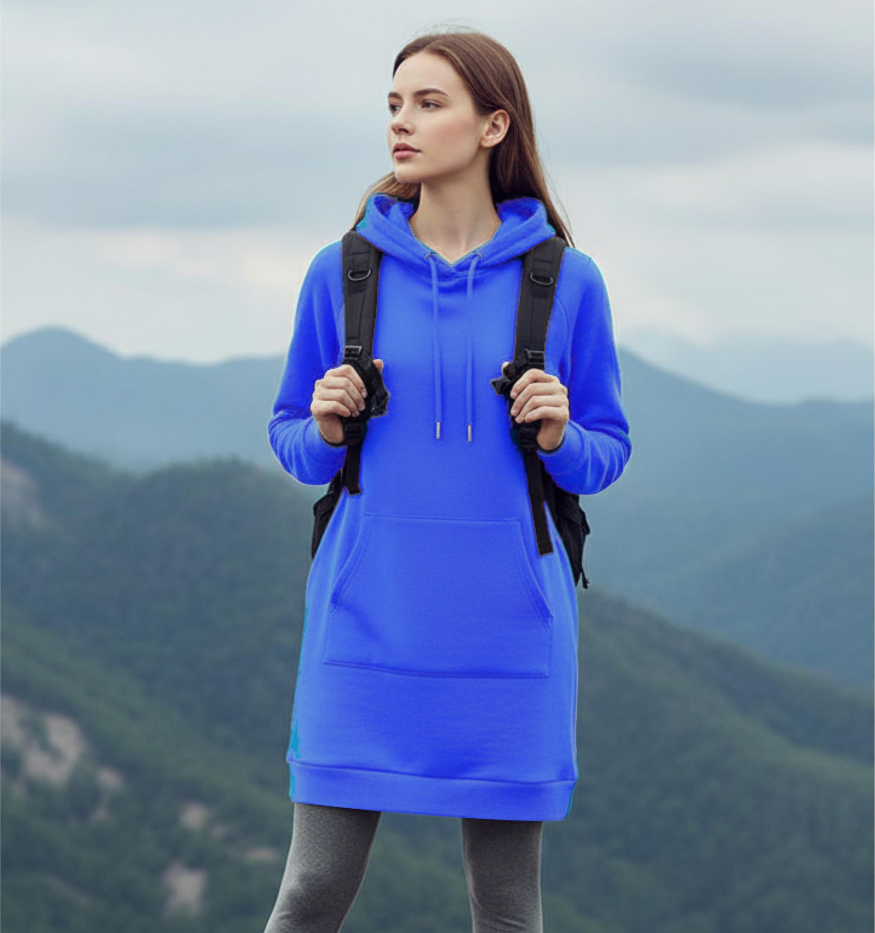 DIY Set - HOODIE (LUXA) / CORNFLOWER 