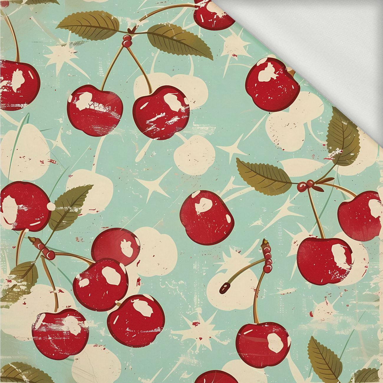 CHERRY wz.2 - looped knit fabric