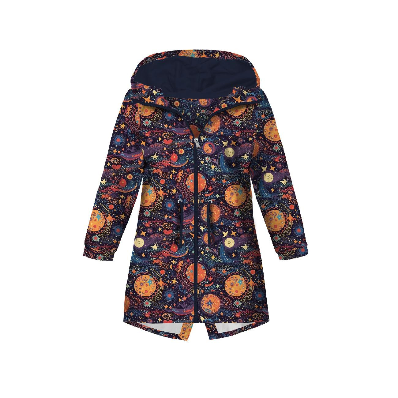 KIDS PARKA (ARIEL) - COSMIC GALAXY PAT. 1 - sewing set