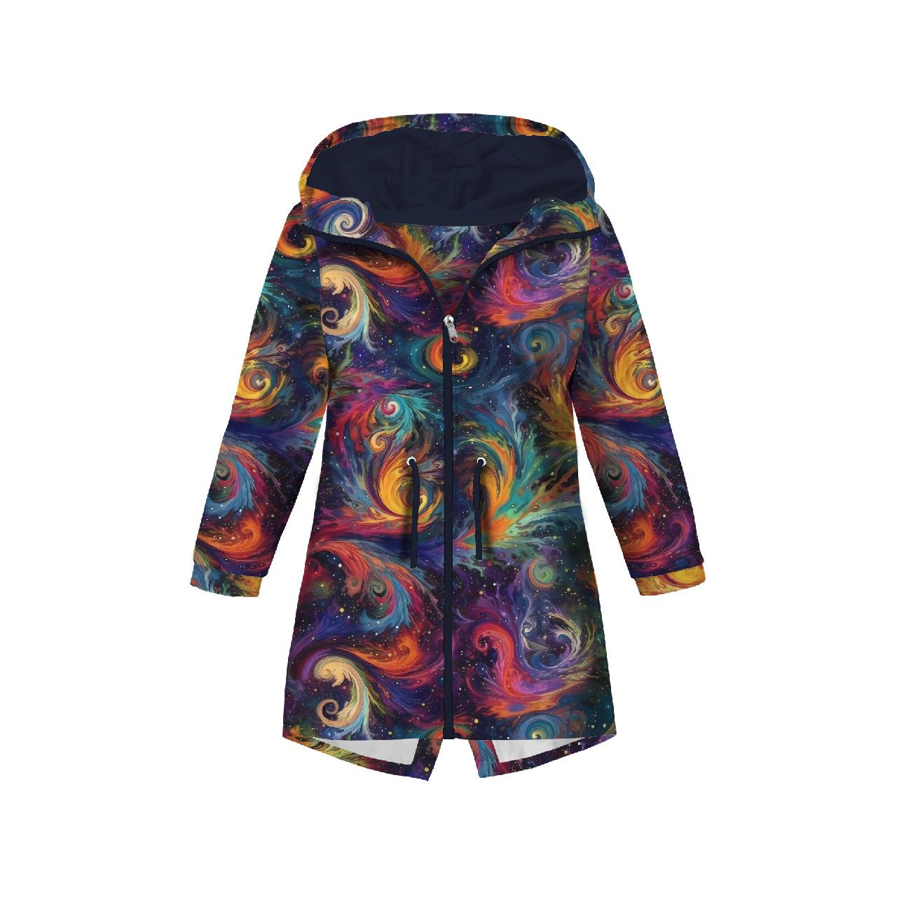 KIDS PARKA (ARIEL) - COSMIC GALAXY PAT. 2 - sewing set