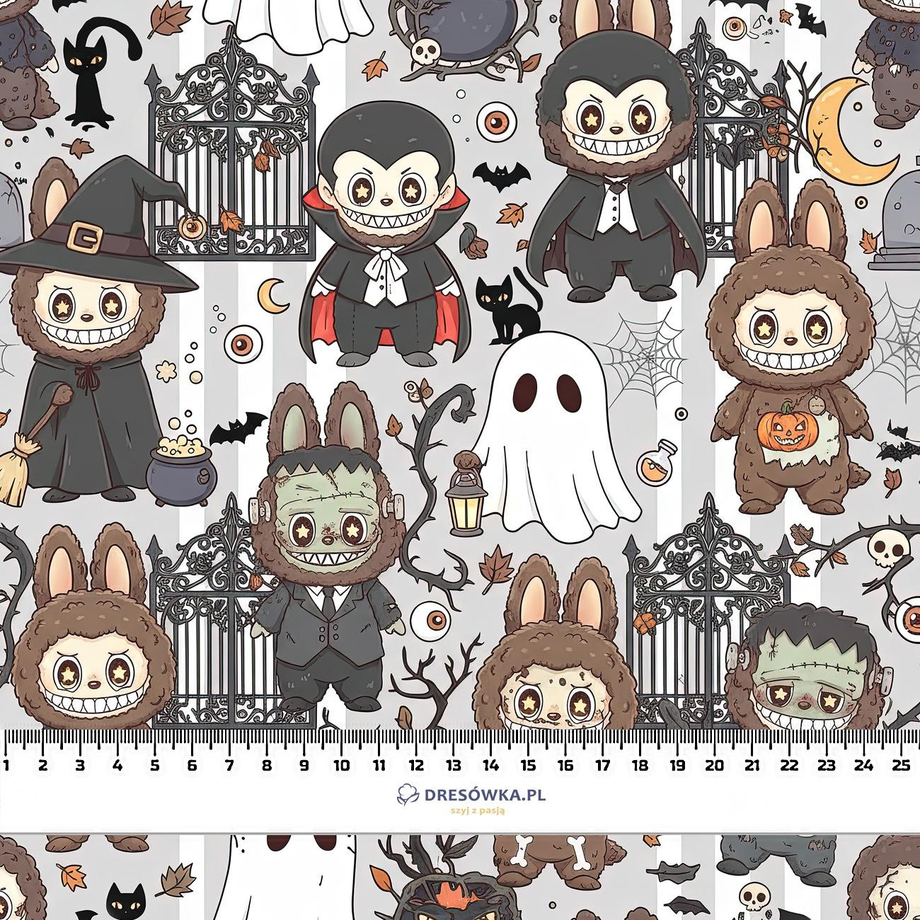 Creepy Cute Halloween WZ.5 - lycra 300g