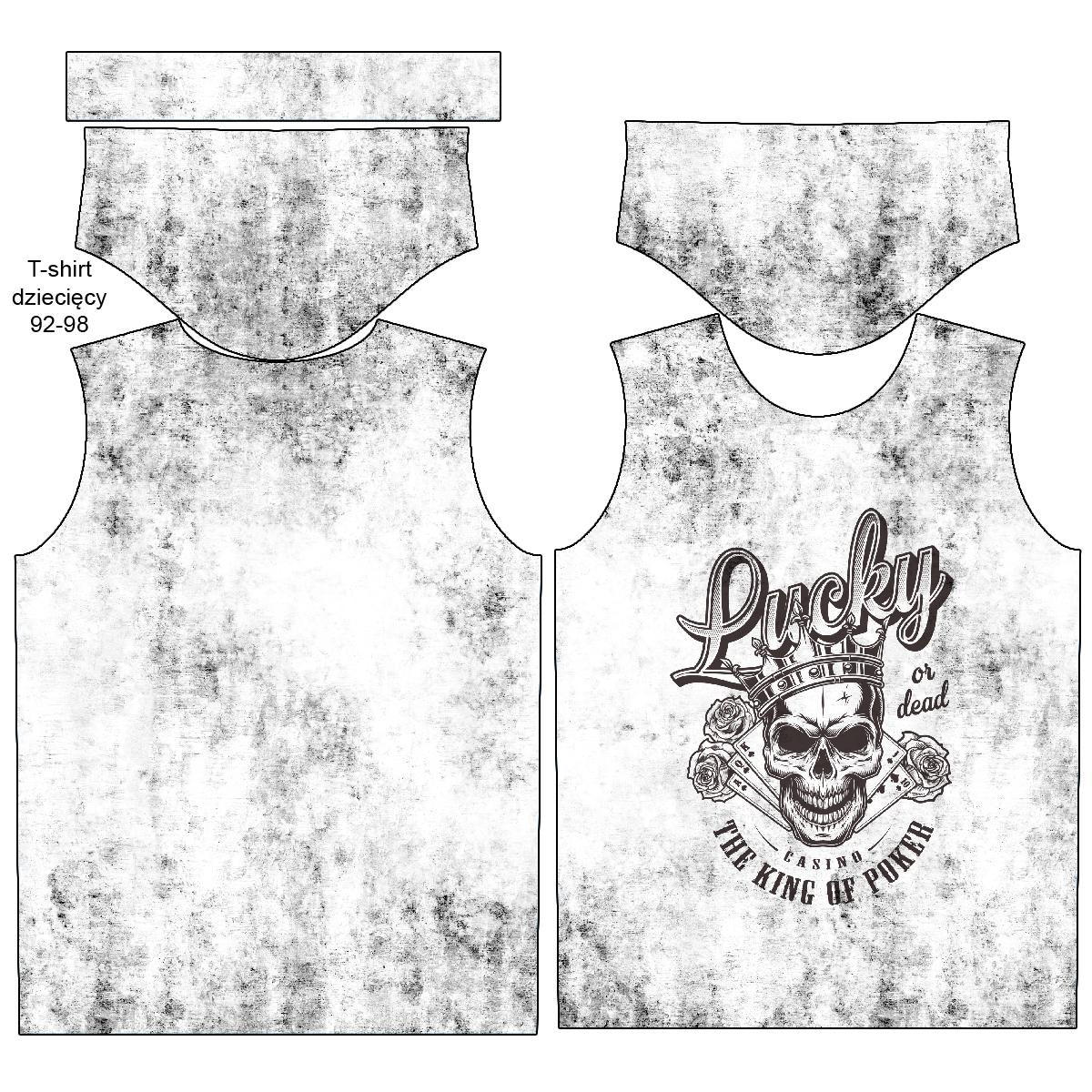 KID’S T-SHIRT - THE KING OF POKER pat. 1 - single jersey 