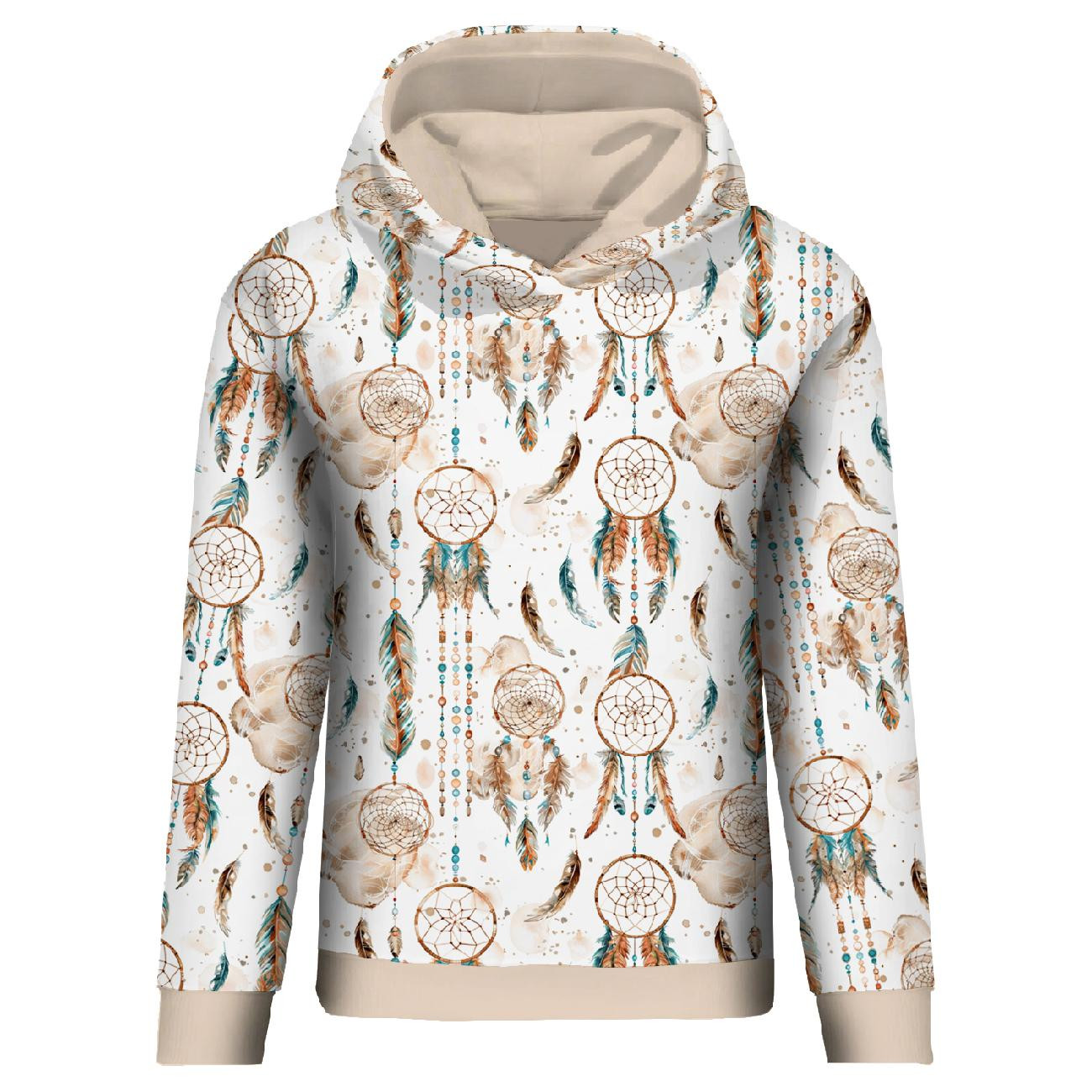 CLASSIC WOMEN’S HOODIE (POLA) - DREAM CATCHERS PAT.1 - sewing set