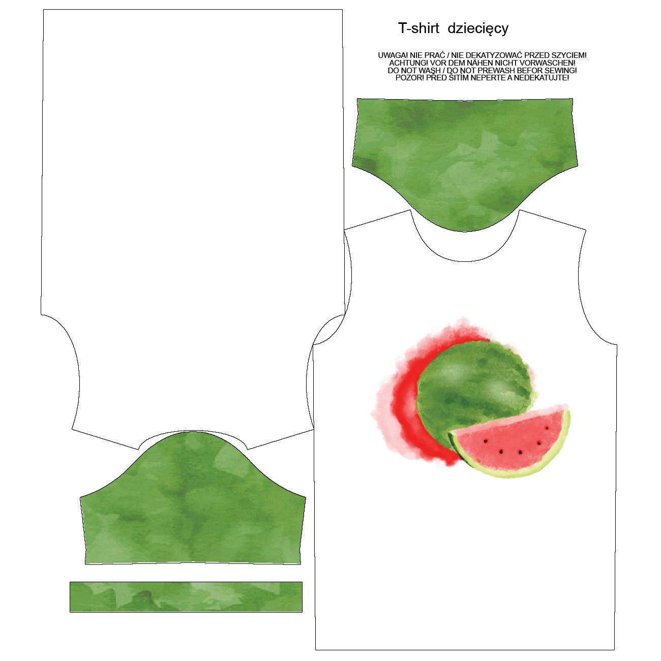 KID’S T-SHIRT - WATERMELON - sewing set