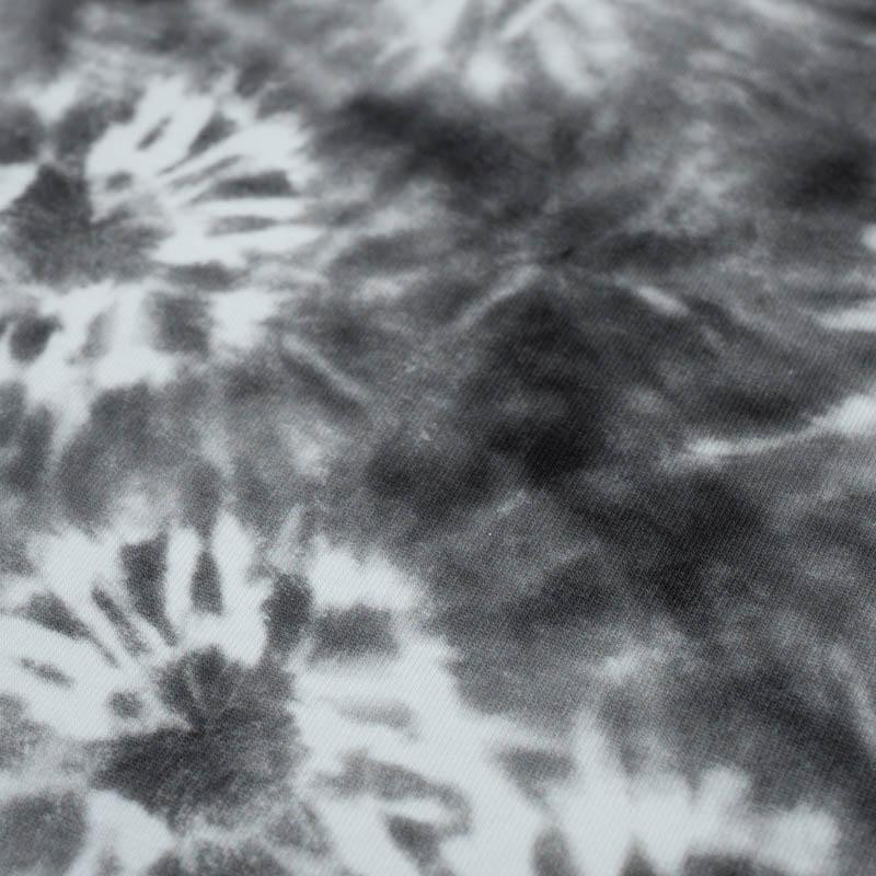 BATIK pat. 1 / grey - looped knit fabric