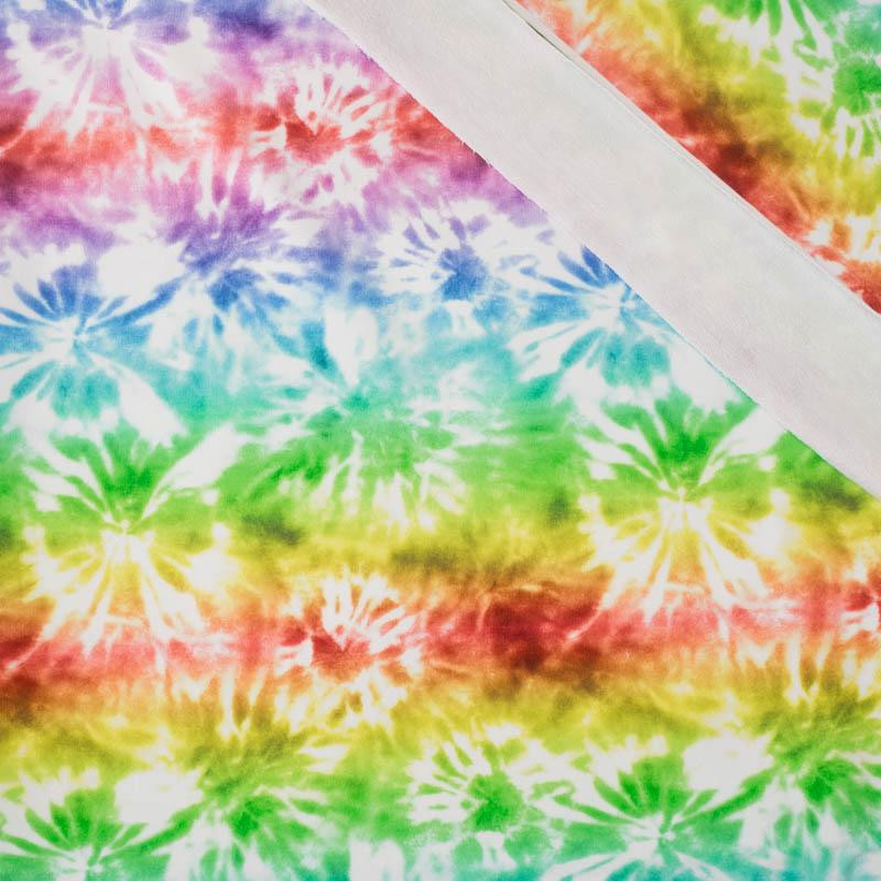 BATIK pat. 1 / rainbow - looped knit fabric