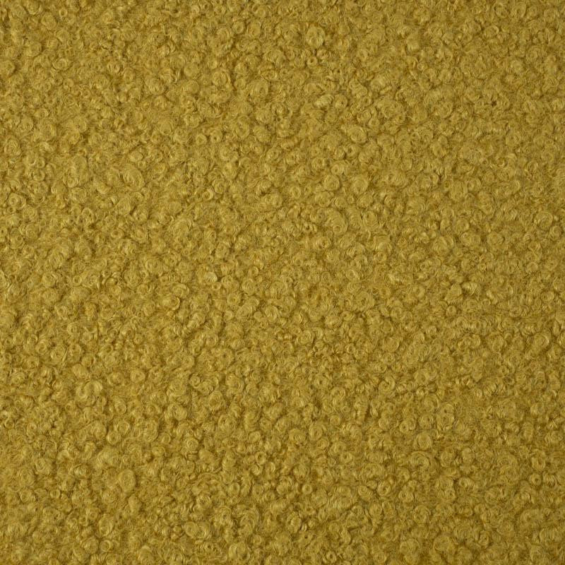 MUSTARD - Coat fabric with Boucle look