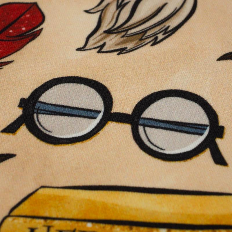 MAGIC MIX PAT. 1 (MAGIC SCHOOL) / beige - looped knit fabric