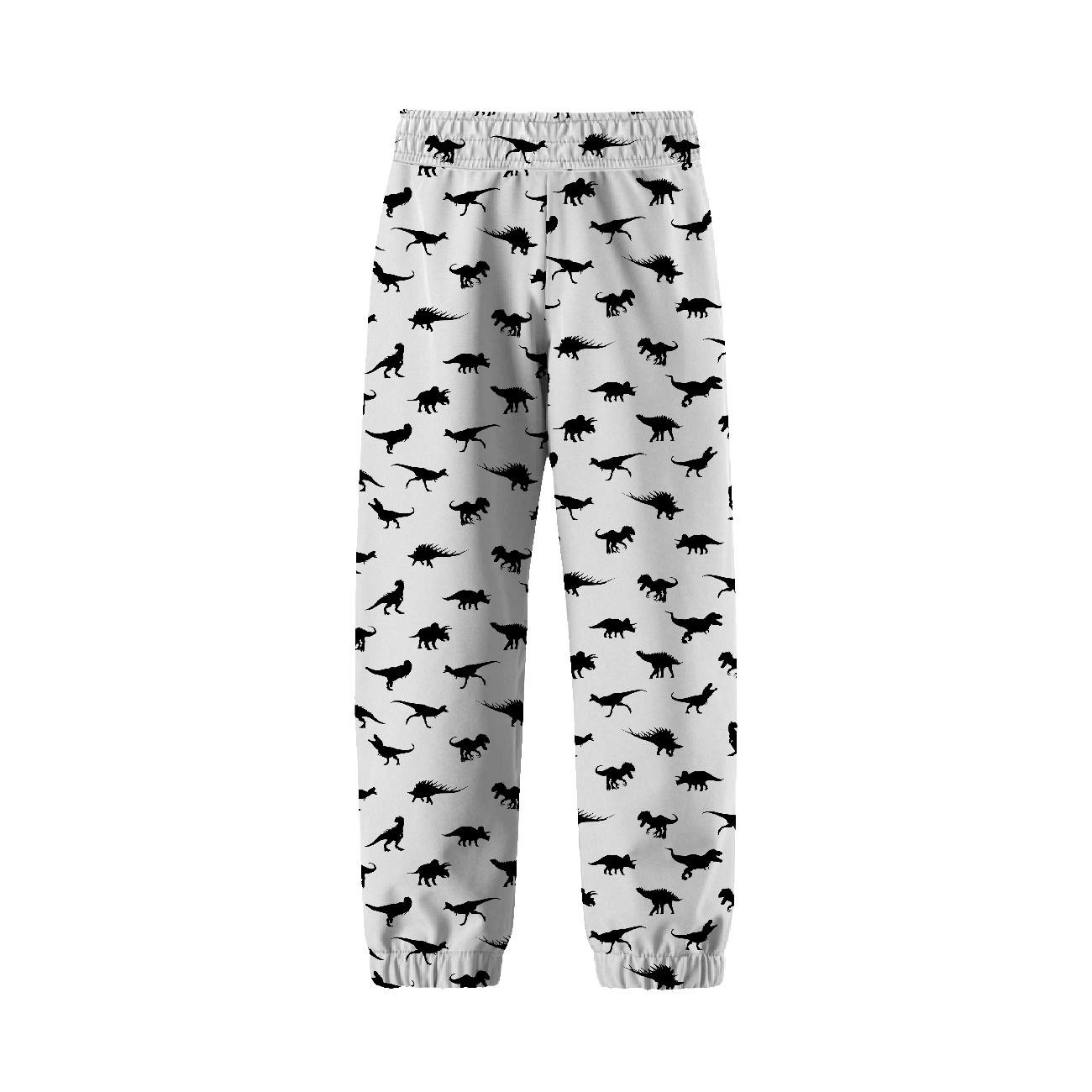 CHILDREN'S SOFTSHELL TROUSERS (YETI) - DINO BLACK 