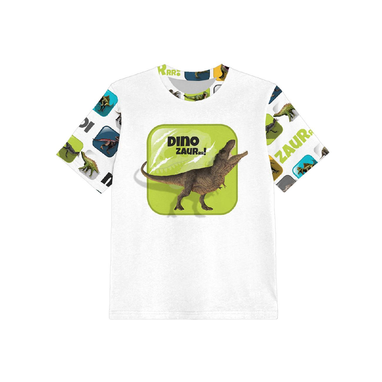 2-PACK - KID’S T-SHIRT - DINO pat. 2 - sewing set