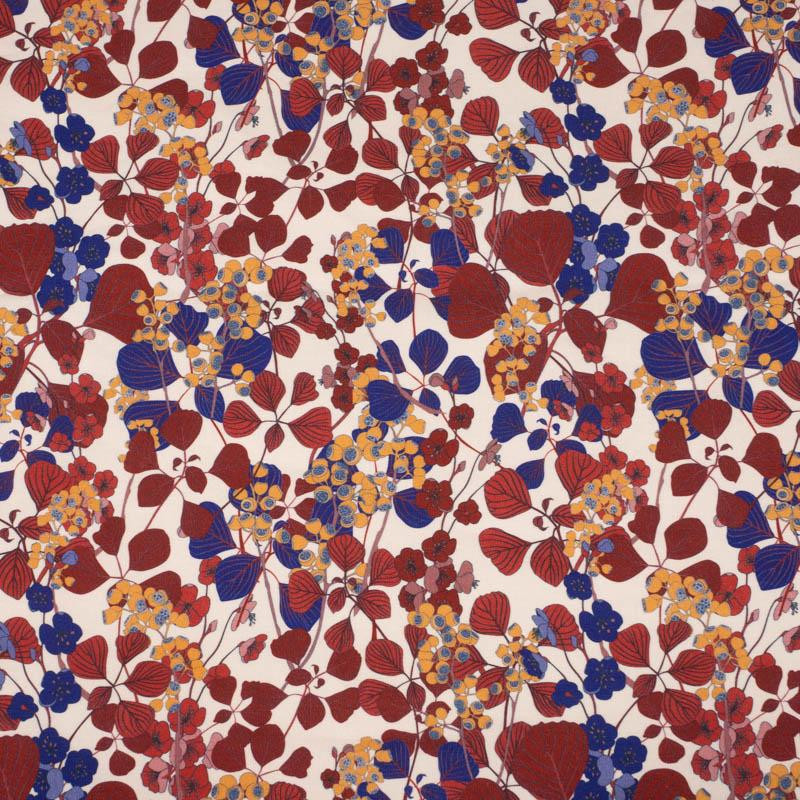 JAPANESE GARDEN pat. 3 (JAPAN)  - looped knit fabric