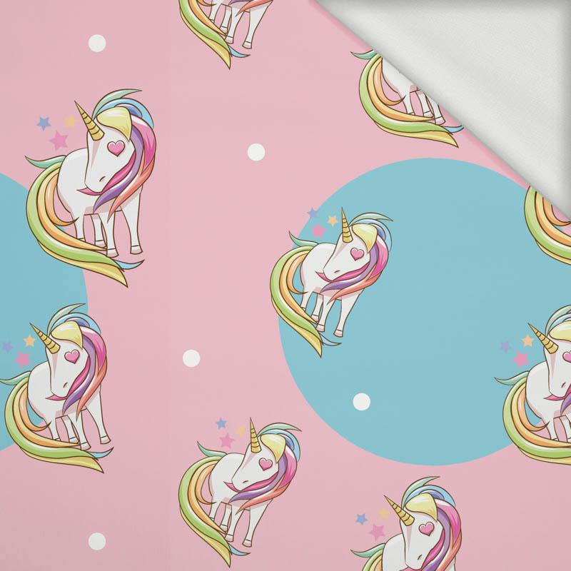 UNICORNS pat.2 - looped knit fabric