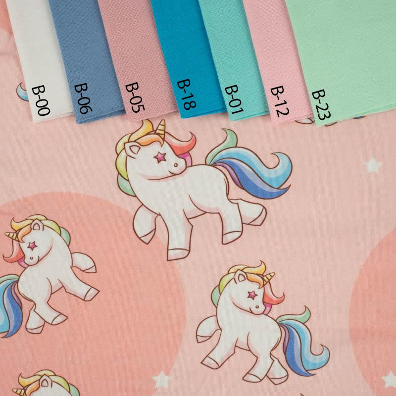 UNICORNS pat. 5 - single jersey with elastane 