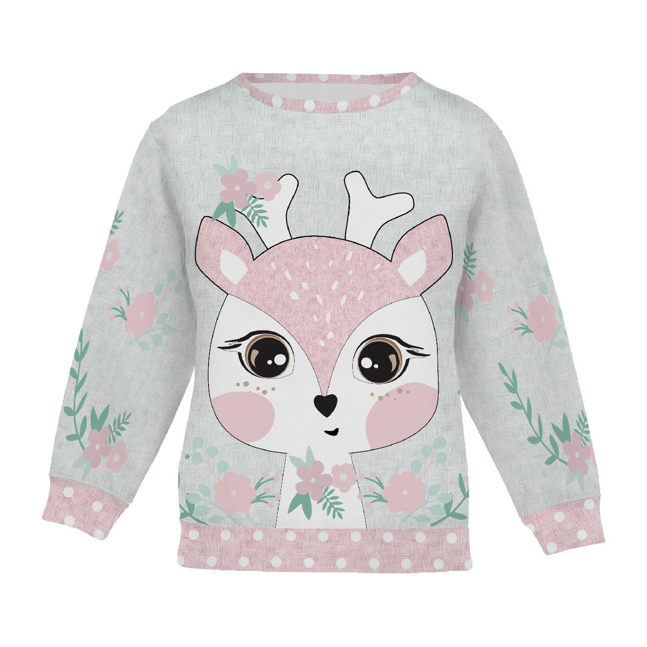 CHILDREN'S (NOE) SWEATSHIRT - FAWN JOLA - sewing set