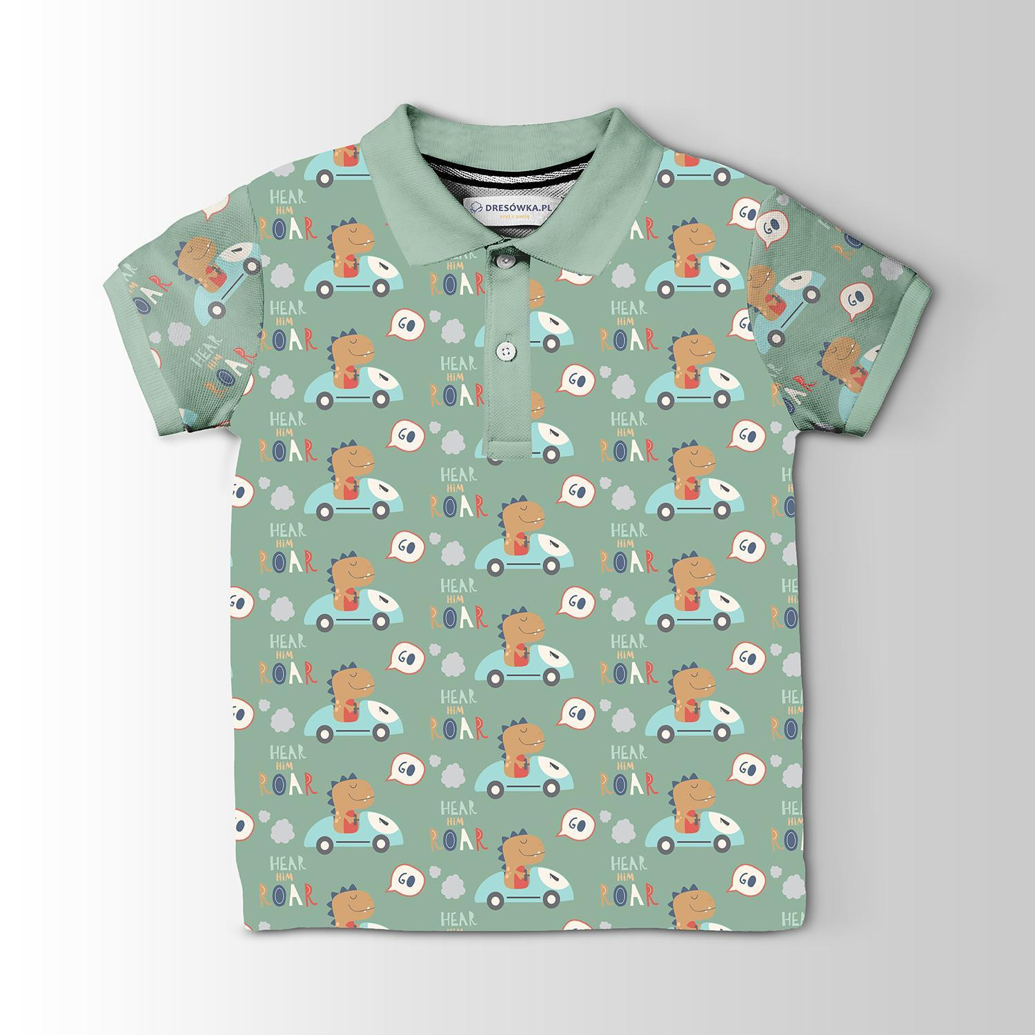 DINO CAR pat. 2 - lycra 300g
