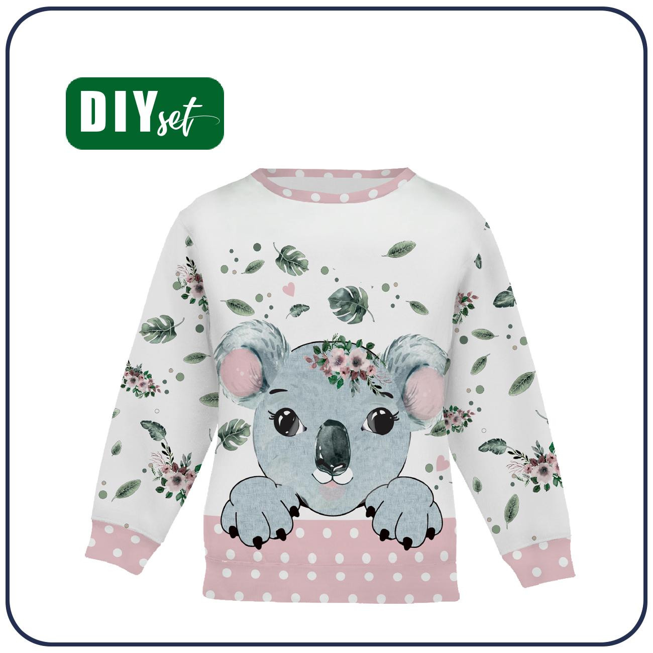 CHILDREN'S (NOE) SWEATSHIRT - KOALA CAMILLA - sewing set